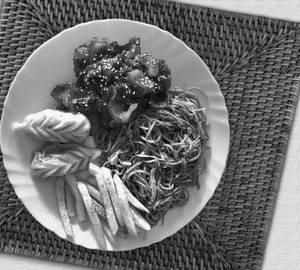 Combo Meal Noodles+Chilli Chicken, Momo, French Fries