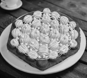 Cotton Candy Cloud Crunch Bubble Waffle