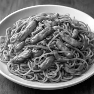 Egg Honkong Noodles (spicy)