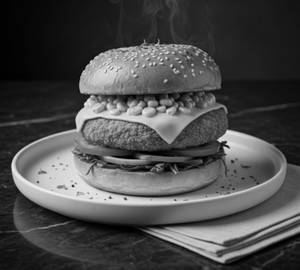 Ob cheese corn burger