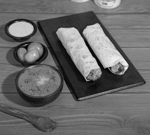 Paneer Tikka Rolls With Tawa Gravy