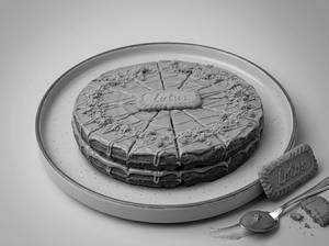 Lotus Biscoff Waffle Cake