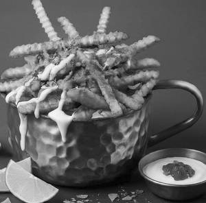 Masala Crinkle Cut Fries