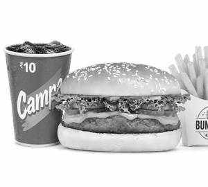 The American Boss Veg Burger Super Value Combo