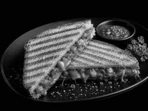 Spicy Schezwan Veg Toastie