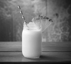 Pineapple milkshake