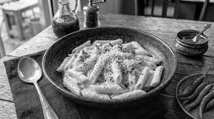 Veg Creamy Parmesan Pasta