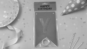 Hbd Banner Golden Foil