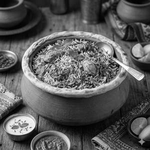 Hyderabadi Chicken Dum Biryani