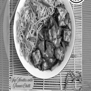 Veg Noodles + Paneer Chilli Gravy