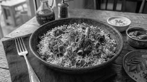 Mutton Handi Dum Biryani