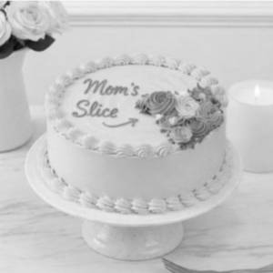 Pink Rose Red Velvet Floral  Cake