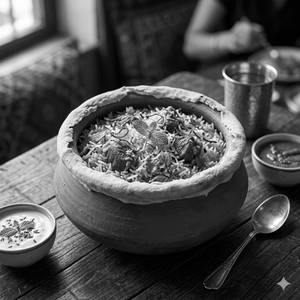 Matka Mutton Dum Biryani
