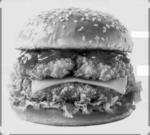The Prime Chicken Crown Crispy Burger