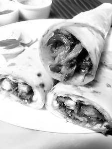 Double Egg Chicken Roll