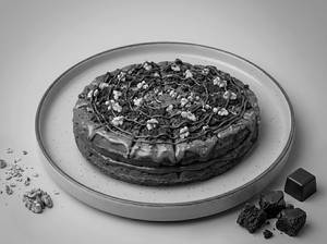 Browine Walnut Waffle Cake