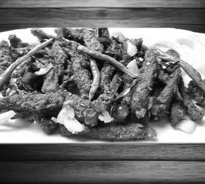 Beef chilli dry