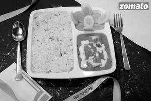 Paneer Curry With Rice
