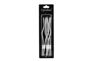 Twisted Candle Silver 05