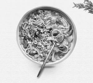 Chicken soup chowmein