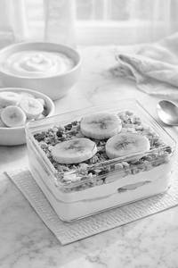 Greek Yogurt & Banana Parfait