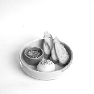 Burrata Aglio Olio Milagai-cino