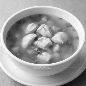 Chicken clear soup