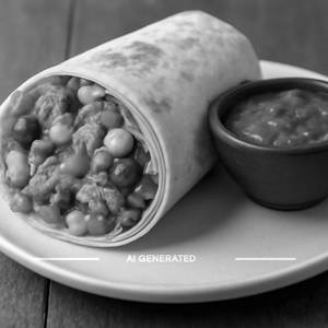 Mexican chicken wrap
