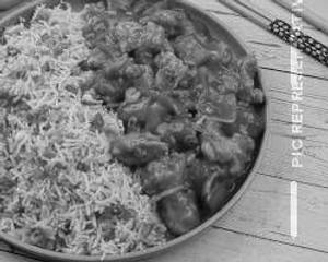 Chiekn manchurian rice                