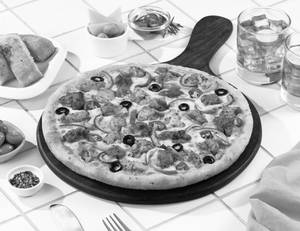 Chicken Full Smash CHEESE BLAST PIZZA [BIG 10"]