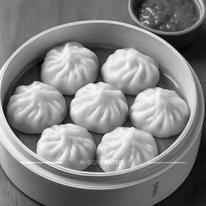 Steam Momos (6 Pcs)