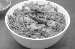 Schezwan Mutton Noodles