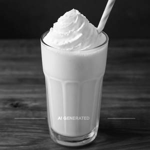 Vanilla milkshake
