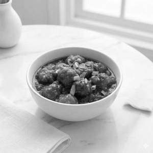 Veg. Manchurian Bowl
