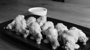 Garlic Chicken Wings [OIL FREE]