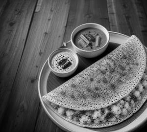 Ghee Ravva  Masala Dosa