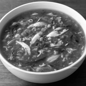 Hot and sour chicken soup
