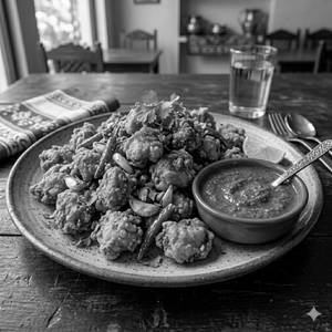 Chicken Garlic Pakoda 