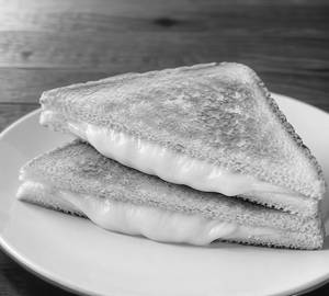 Plain cheese sandwich