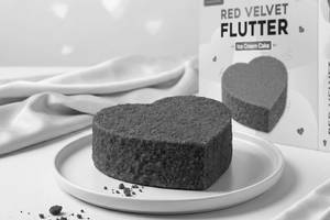 Red Velvet Flutter Cake [500 Ml]