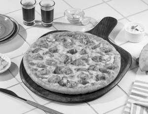 Paneer Tikka CHEESE BLAST PIZZA [BIG 10"]