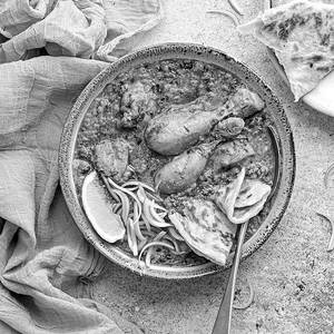 Chicken Anardana