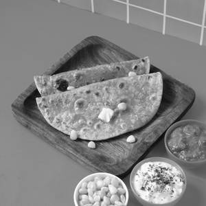 Corn Cheese Paratha