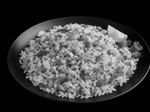 Peanut power poha