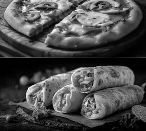 Veg paneer roll