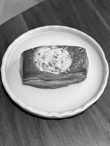 Mushroom Cheese Danish