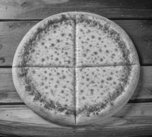 Classic cheese pizza