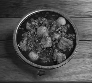 Chicken curry potato