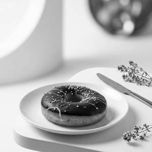 Dark Chocolate Doughnut
