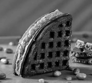 Choco Kunafa Waffle